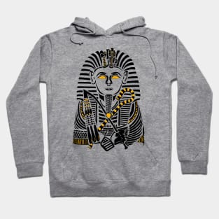 King Tutankhamun Tribal style art Hoodie